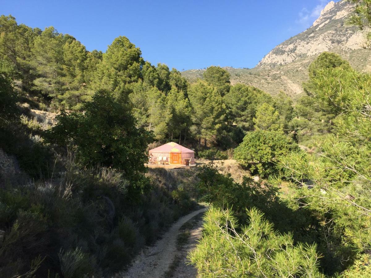 Hotel La Yurta Naranja à Finestrat Extérieur photo