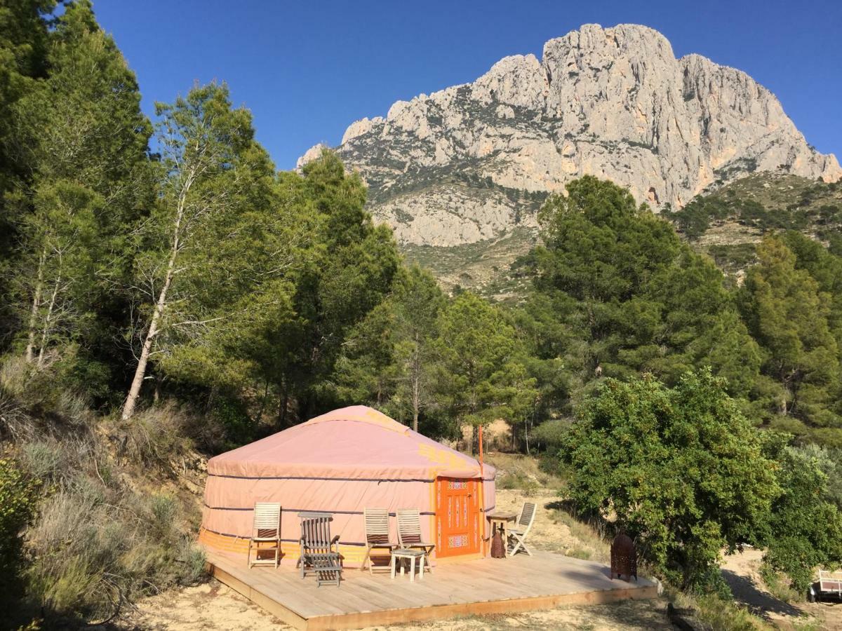 Hotel La Yurta Naranja à Finestrat Extérieur photo