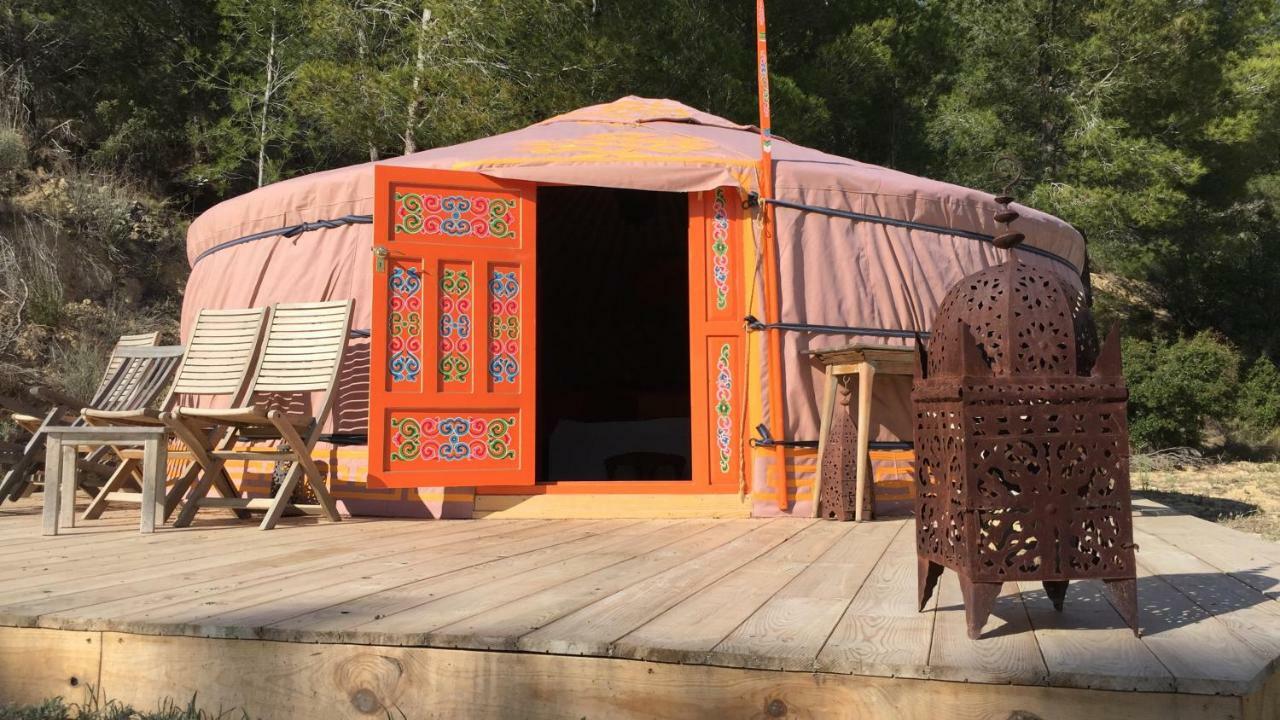 Hotel La Yurta Naranja à Finestrat Extérieur photo