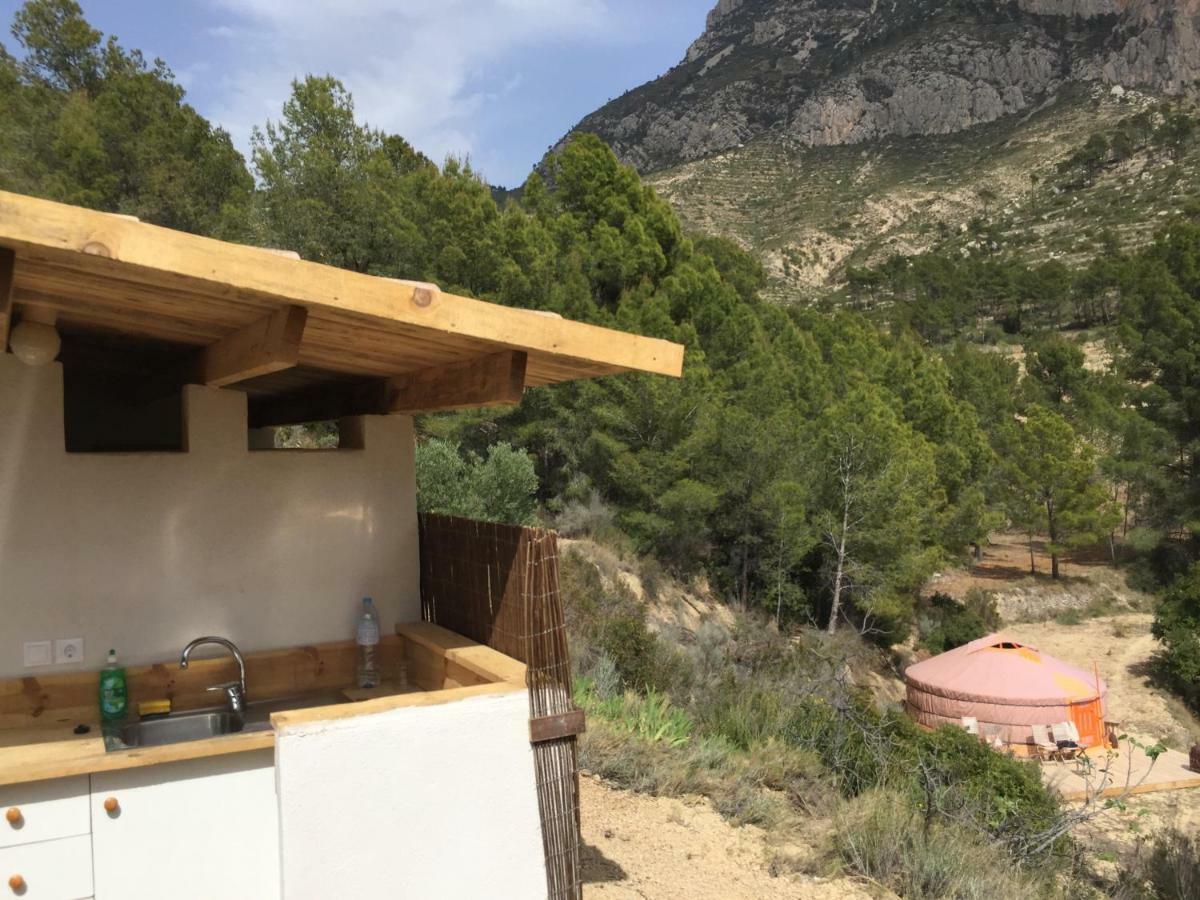 Hotel La Yurta Naranja à Finestrat Extérieur photo