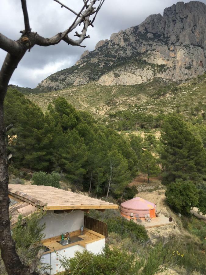 Hotel La Yurta Naranja à Finestrat Extérieur photo