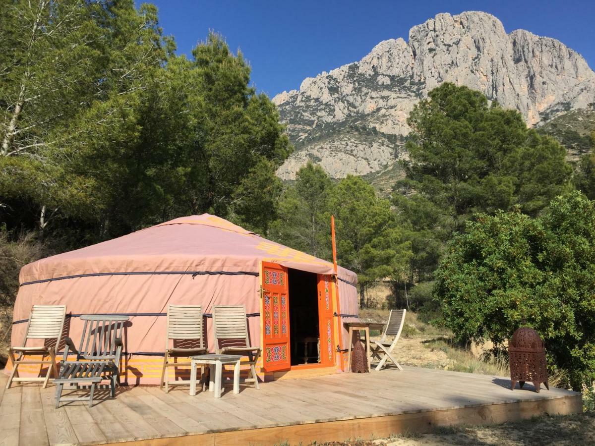 Hotel La Yurta Naranja à Finestrat Extérieur photo